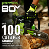Pro 80V 18" Brushless Chainsaw (Tool Only)