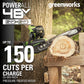 48V (24V x 2) 16" Cordless Battery Chainsaw w/ Two (2) 4.0Ah USB Batteries & Dual Port Charger