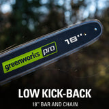 Pro 80V 18" Brushless Chainsaw (Tool Only)