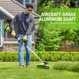 40V 17" Cordless Battery String Trimmer w/ 8.0 Ah Battery & Charger