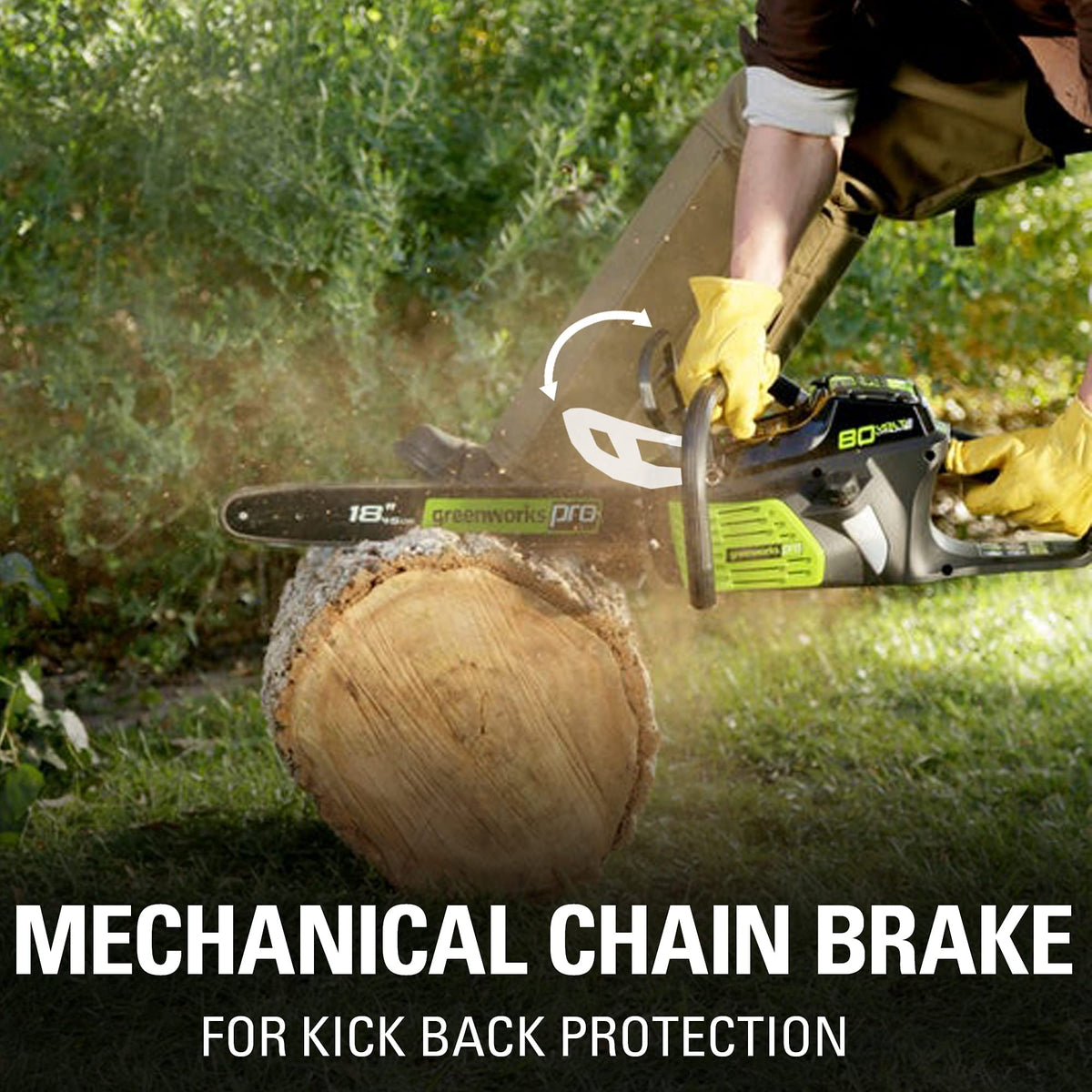 Pro 80V 18" Brushless Chainsaw (Tool Only)