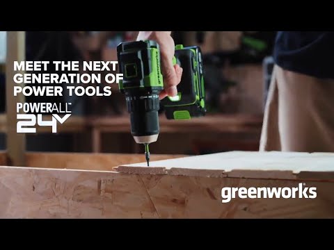 24V Cordless Battery 400 in-lbs Drill / Driver and 1950 in-lbs Impact Driver w/ Two(2) 2.0Ah USB-C Batteries & 65W USB-C Fast Charger