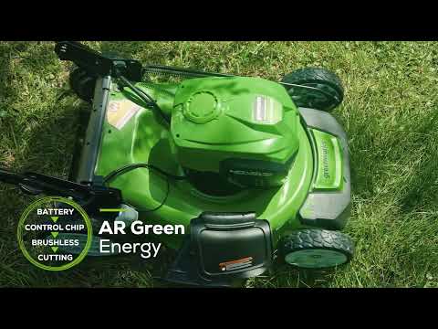40V 21" Cordless Battery Self-Propelled Lawn Mower w/ (2) 4.0Ah USB Batteries & Charger