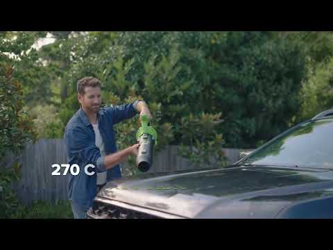 24V 515 CFM Cordless Battery Brushless Blower w/ 5.0Ah Battery & 65W  Type-C Charger(3-Ft Cable)