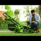 60V 22" Cordless Battery Self-Propelled Lawn Mower w/ 8.0Ah Battery & 6A Charger