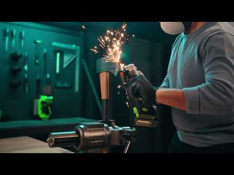 24V 4.5" Cordless Battery Angle Grinder w/ 4.0Ah Battery & Charger