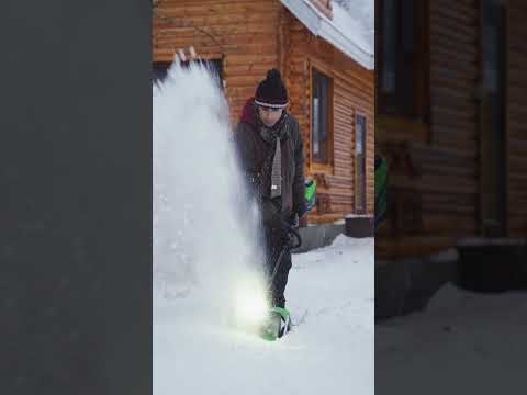 80V 12" Cordless Battery LED Snow Shovel w/ 2.0Ah Battery & Charger