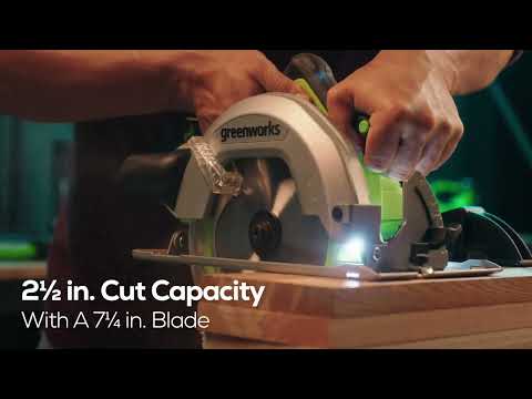 OPEN BOX 24V Circular Saw 7-1/4