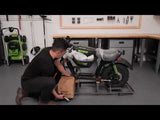 60V Gen 2 STEALTH Series Electric Mini-Bike: (2) 8.0 Ah Batteries and Dual-Port Rapid Charger
