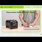24V 500W Portable Power Station w/ (4)4.0Ah Battery & Charger