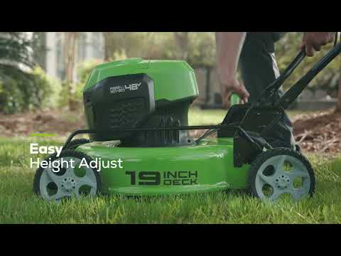 48V (2 x 24V) 20-inch Cordless Lawn Mower | Greenworks