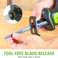 24V 1" One-Handed Compact Reciprocating Saw w/ 2.0Ah Battery & Charger