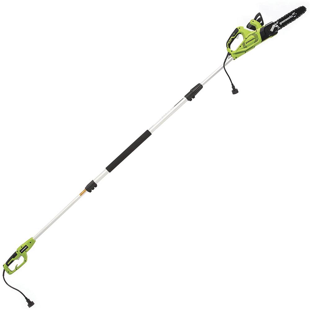 BLACK+DECKER 10 in. 6.5 AMP Corded Electric Pole Saw with