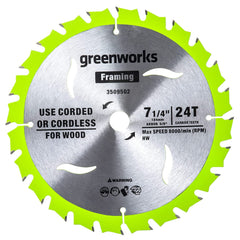 Greenworks 24V 7-1/4 
