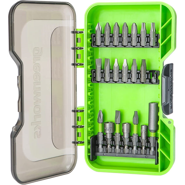20 Piece Impact Rated Driving Set | Greenworks Tools