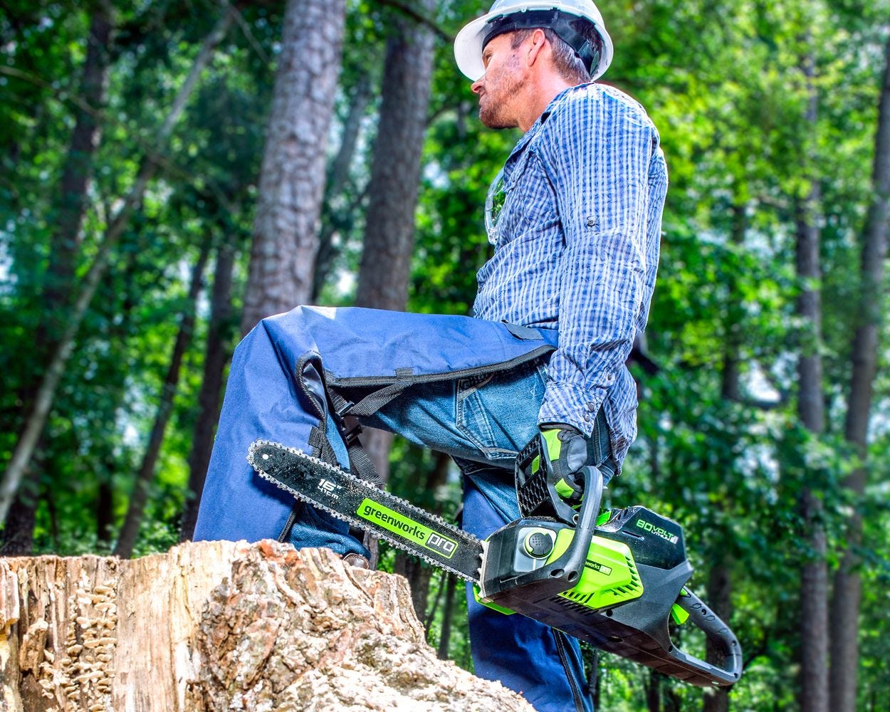 80V 16-inch Brushless Chainsaw (Tool Only) | Greenworks Pro