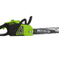 80V 16-Inch Brushless Chainsaw w/ 2.5 Ah Battery | Greenworks Pro