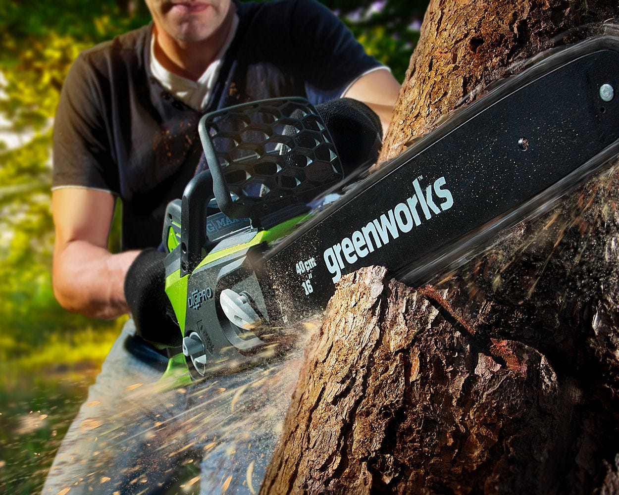 40V 16-Inch Brushless Cordless Chainsaw | Greenworks
