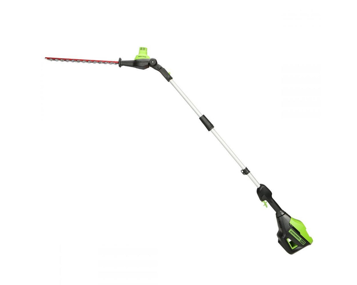 60V 20" Cordless Battery Pole Hedge Trimmer & 610 CFM Leaf Blower Combo Kit w/ 2.0Ah & 2.5Ah Battery & (2) Chargers
