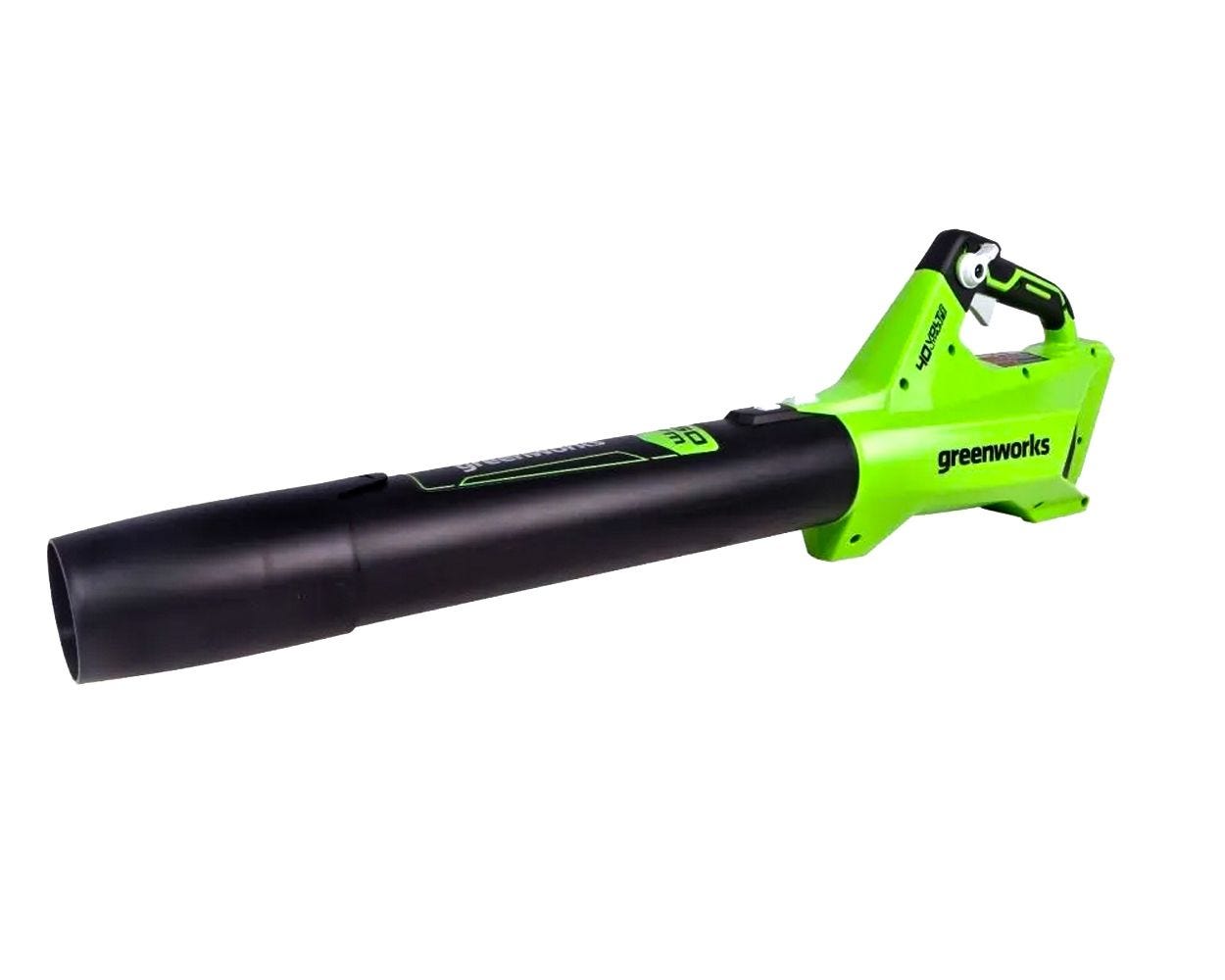 Greenworks BLF349 40V (120 MPH / 500 CFM) Axial Leaf Blower, Tool Only