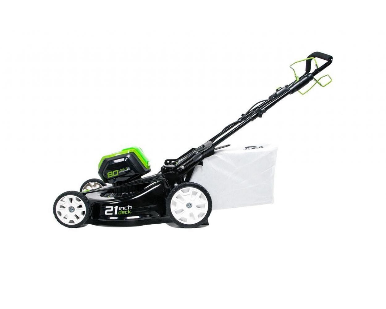 80V Cordless 21" Self-Propelled Brushless Lawn Mower | Greenworks