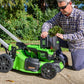 60V 21" Cordless Battery Self-Propelled Mower Combo Kit w/ Blower, (2) 4Ah Batteries and Charger