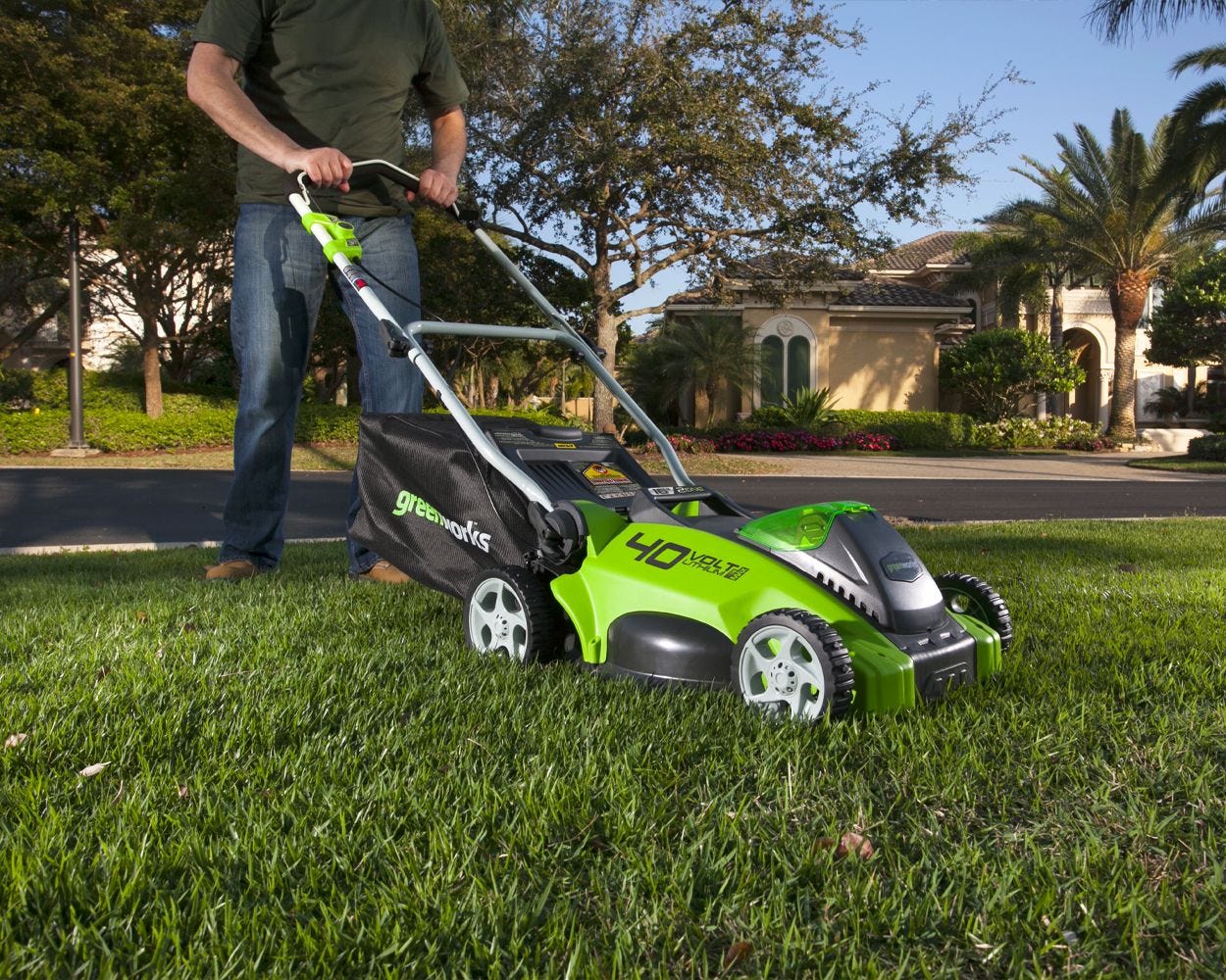 40V 16-Inch Cordless Lawn Mower