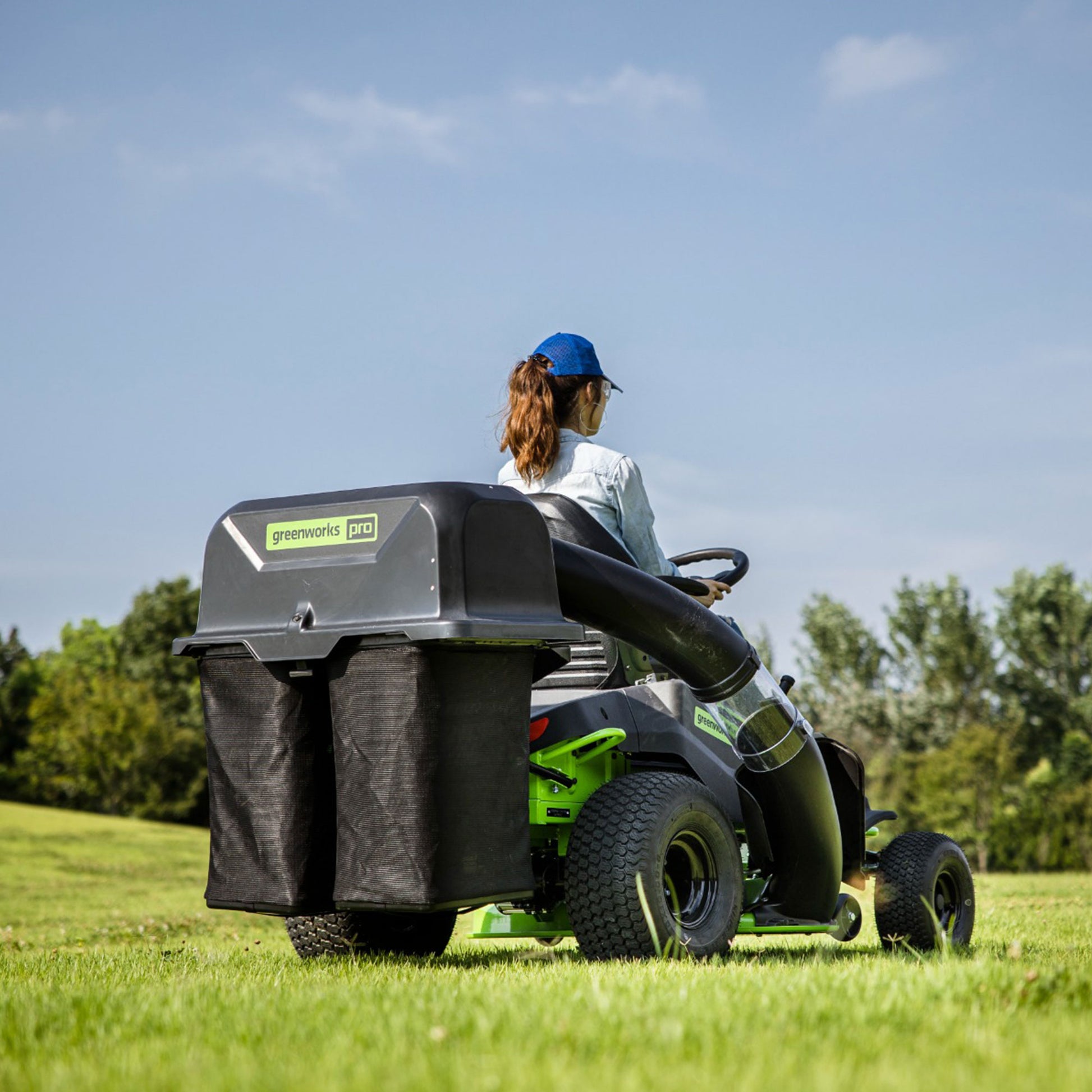 42-Inch Residential Riding Mower Bagger
