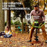 80V Cordless Battery Brushless Earth Auger Powerhead (Tool Only)
