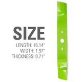 Replacement Blade for Select 17'' Greenworks Lawn Mowers
