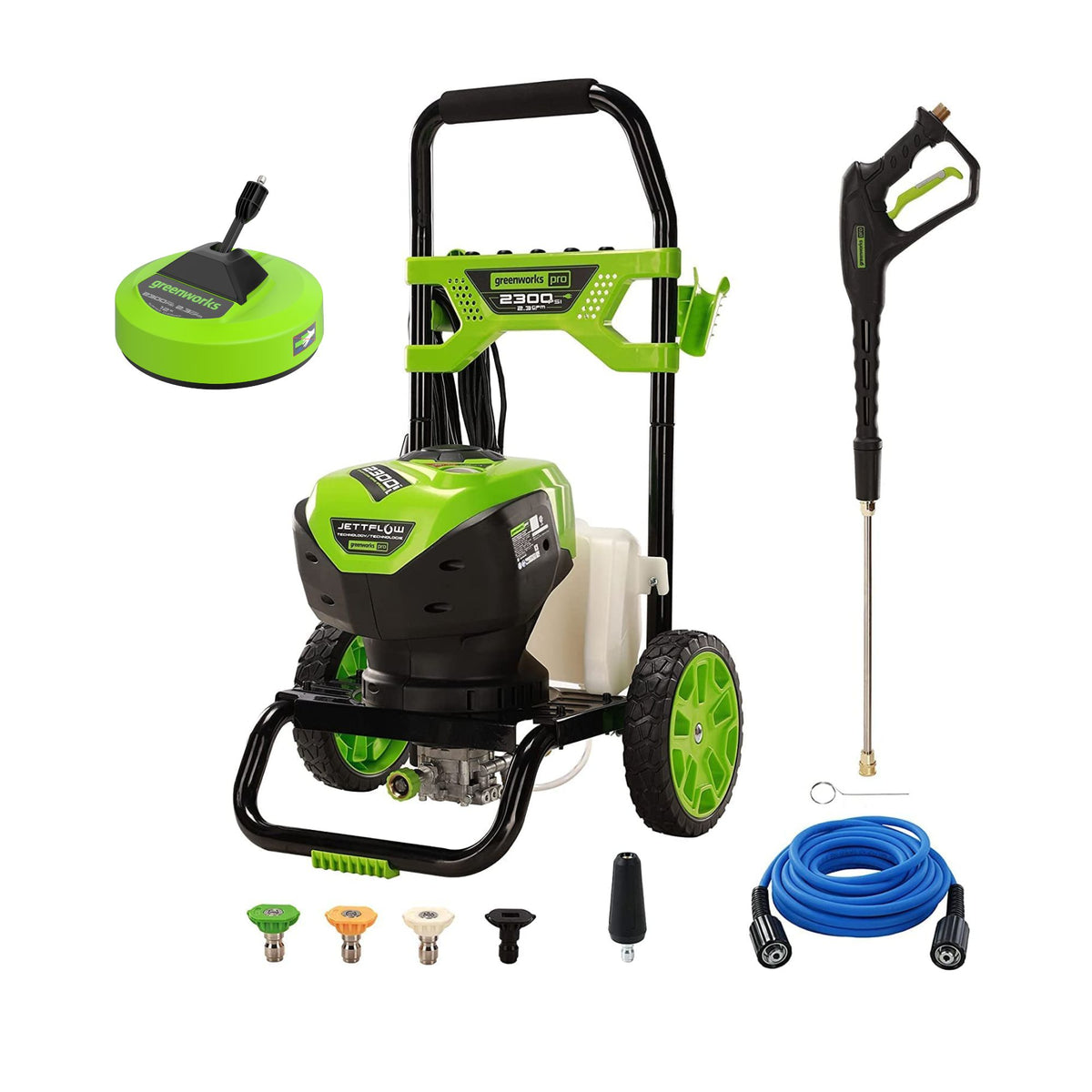 2300 PSI Pressure Washer w/ 12" Surface Cleaner Combo Kit