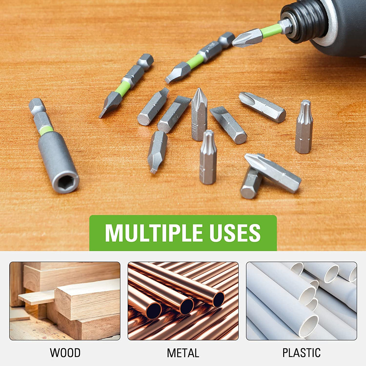 30 Piece Impact Rated Driving Set