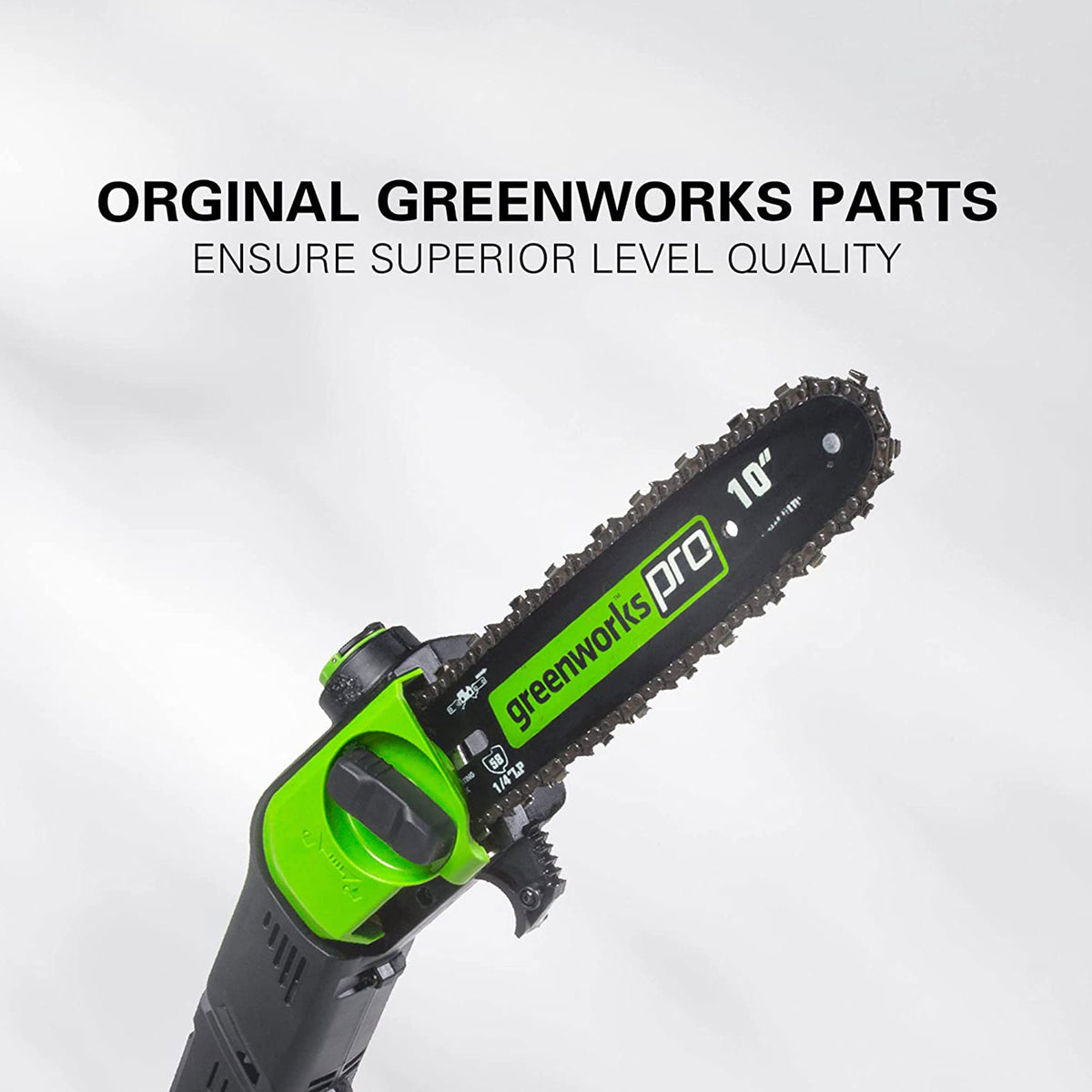 10" Pole Saw Chain .050" Chain Gauge & 58 DL | Greenworks Tools