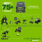 60V 25" Cordless Battery Mower Combo Kit w/ Blower, (2) 4Ah Batteries and Dual Port Charger