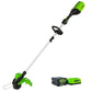 60V 13" Cordless Battery String Trimmer w/ 2.0 Ah Battery & Charger