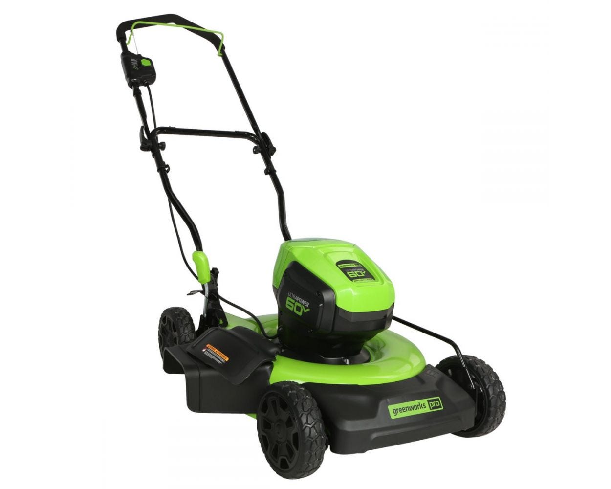 60V 19" Cordless Battery Push Lawn Mower w/ 5.0Ah Battery & Charger