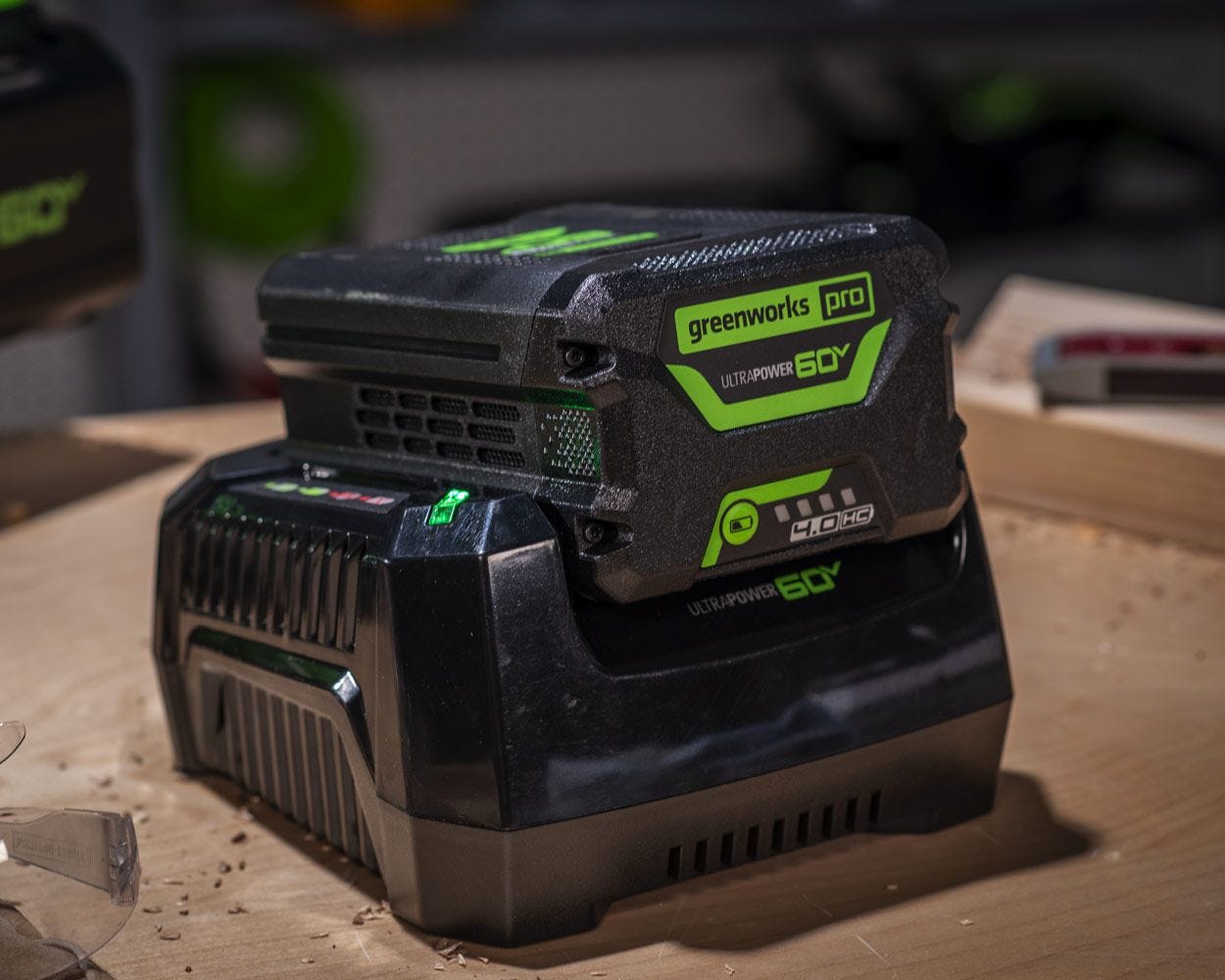 60V Rapid Battery Charger | Greenworks Pro