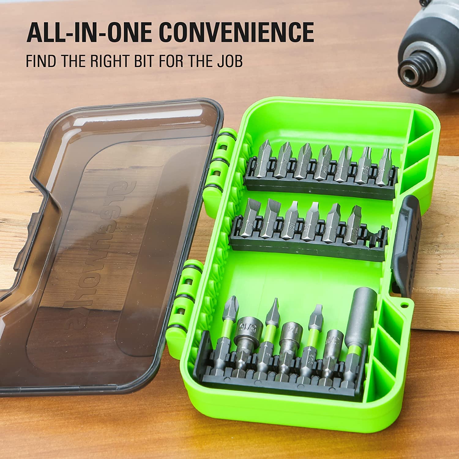 20 Piece Impact Rated Driving Set