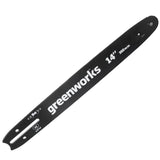 14" Replacement Chainsaw Bar 3/8" Pitch .050" Gauge 52DL