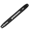 18" Replacement Chainsaw Bar 3/8" Pitch .050" Gauge 62DL for Corded Chainsaws