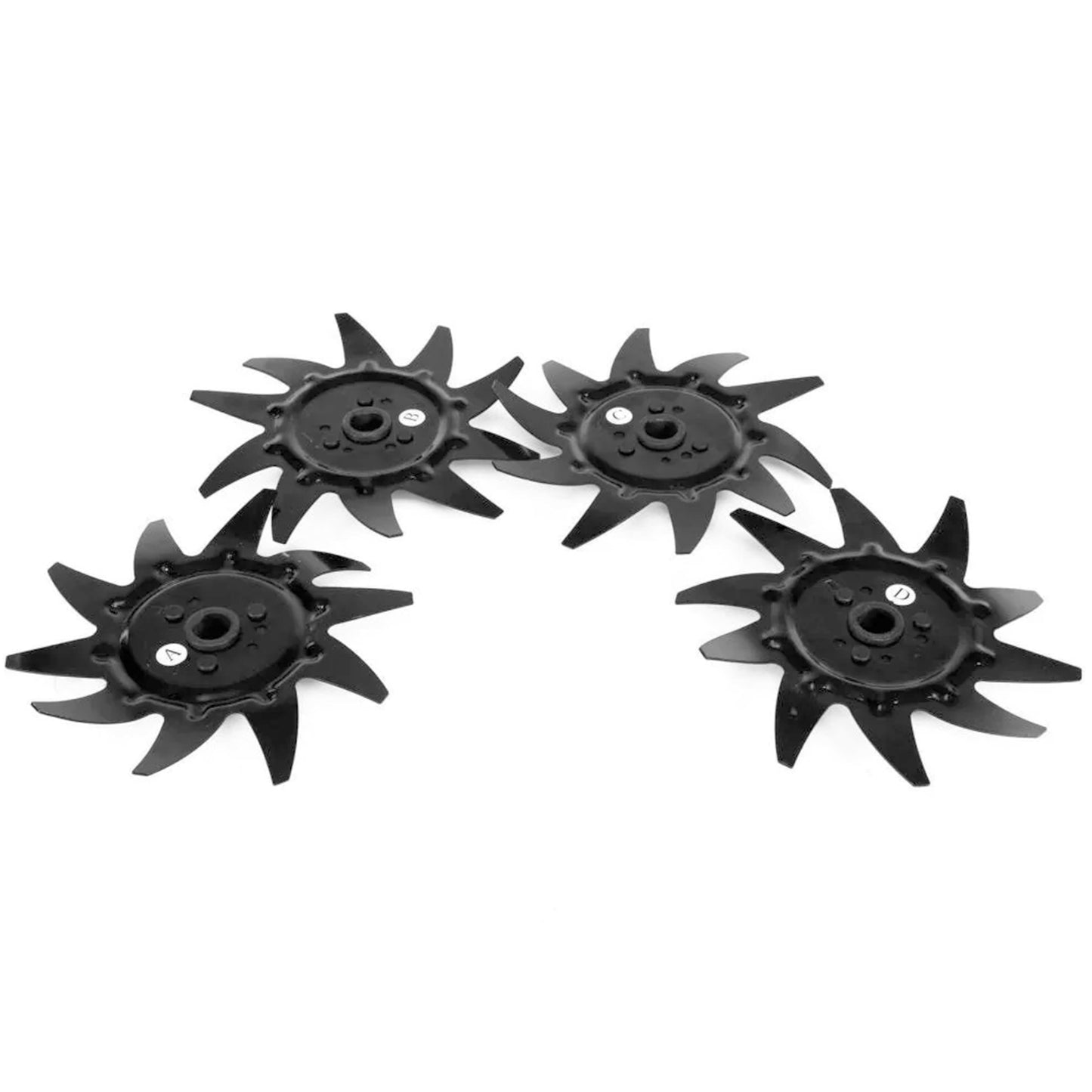 10-Inch Replacement Cultivator / Tiller Tines (4 Pack)