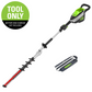 60V 20" Cordless Battery Pole Hedge Trimmer (Tool Only)