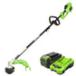 40V 16" Cordless Battery String Trimmer (Attachment Capable) w/ 4.0 Ah USB Battery & Charger