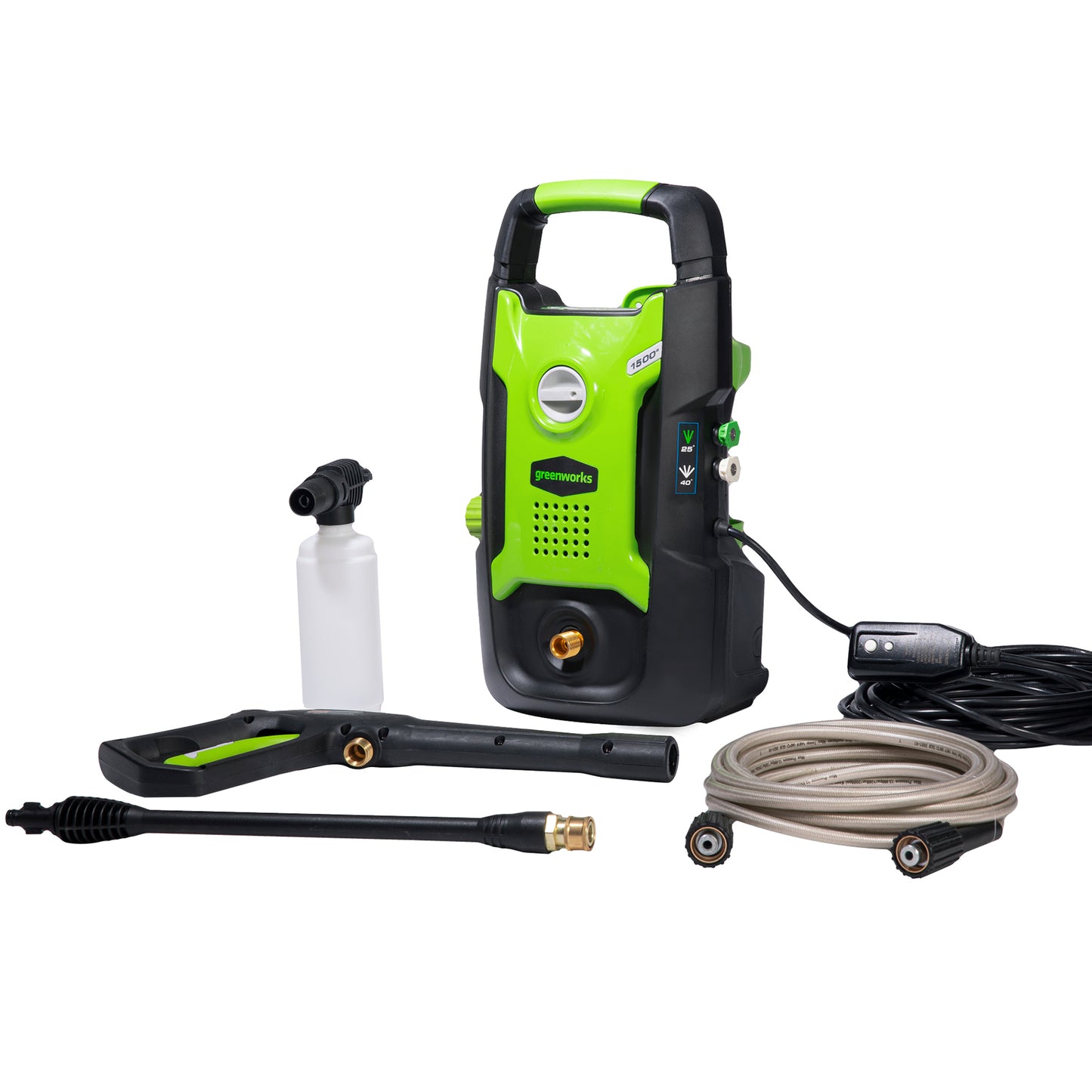 1600 PSI 1.2 GPM Cold Water Electric Pressure Washer