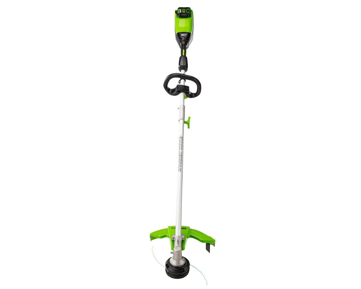 Greenworks 80V 16 In. Front Mount String Trimmer and 730 CFM Axial Leaf Blower  Combo w/2.5 Ah Battery & Charger - Gillman Home Center