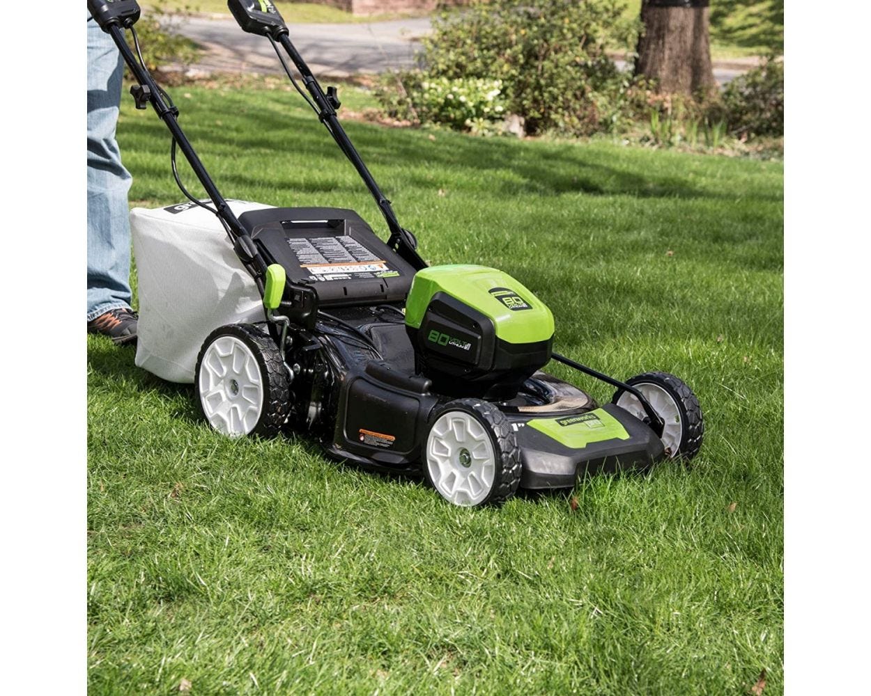Greenworks Pro 21-Inch 80V Self-Propelled Cordless Lawn Mower, Tool-Only,  MO80L00