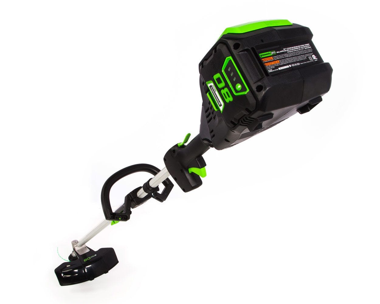 80V 16" Cordless Battery String Trimmer (Attachment Capable) w/ 2.0Ah Battery & Charger