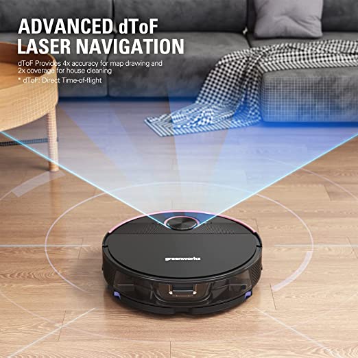 GRV-5011 2-in-1 Self Cleaning Robot Vacuum/Mop