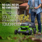 48V (2x24V) 21" Cordless Battery Self-Propelled Lawn Mower w/ (4) 4.0Ah Batteries & (2) Dual Port Chargers