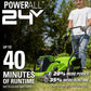 24V 13" Cordless Battery Lawn Mower w/ 4.0Ah Battery & Charger